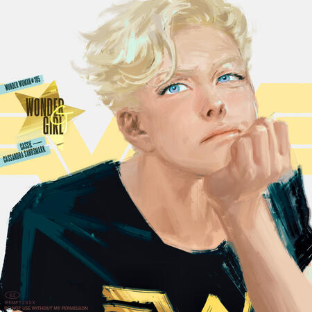 Technically a bust, but with almost no shoulder detail, it’s essentially a head.